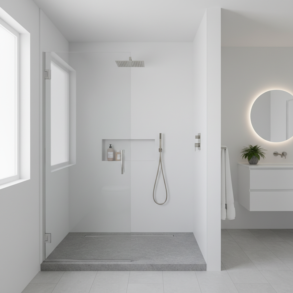 Bathroom after remodel