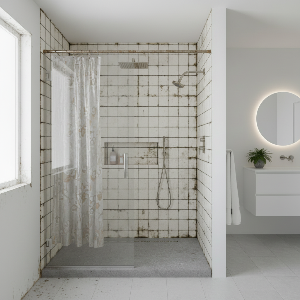 Bathroom before remodel