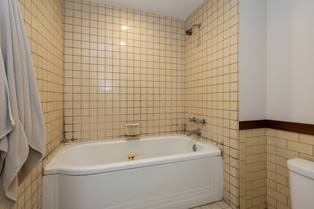 Bathroom before remodel